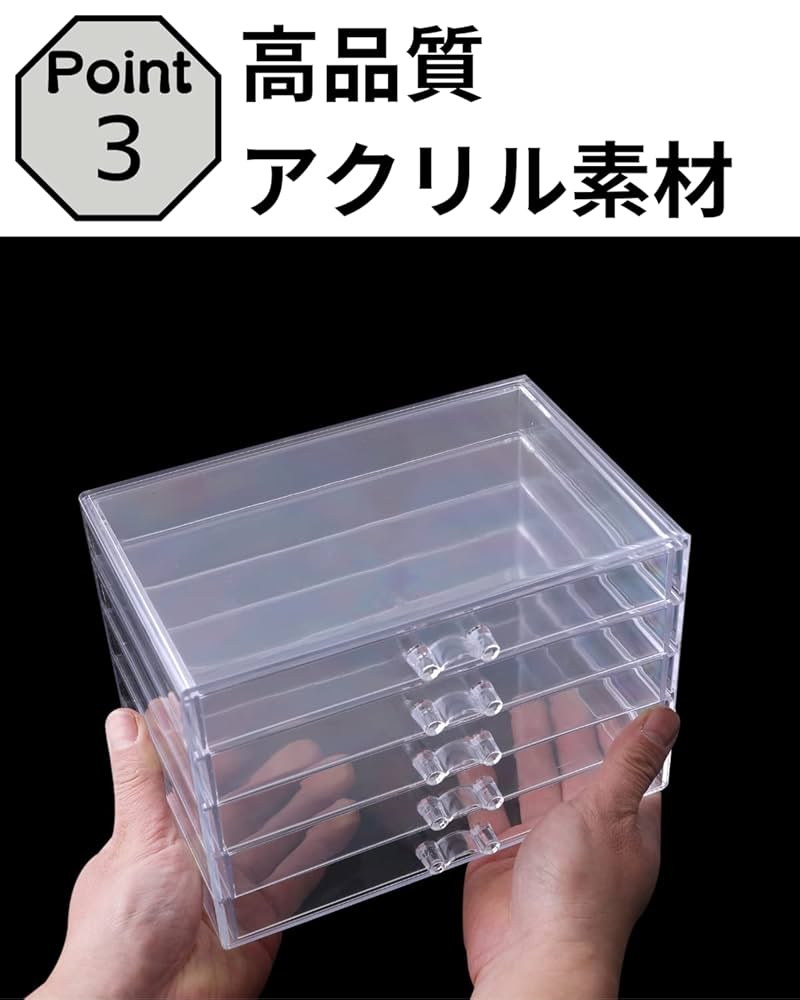 アクリルケース + プラスチックスリーブ 楽天市場】アクリル フィギュアケース 5面体 W750×D200×H200 3mm